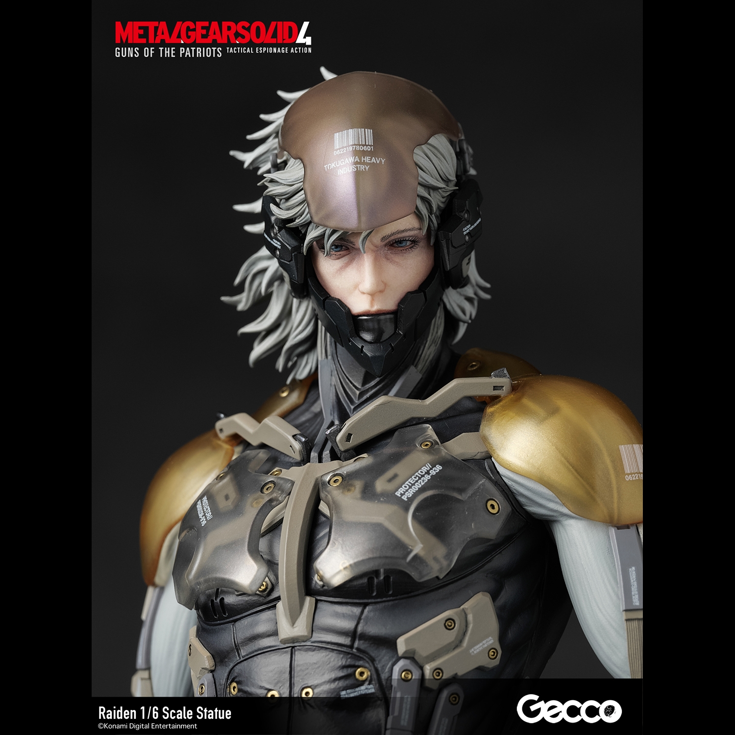 METAL GEAR SOLID 4 GUNS OF THE PATRIOTS, Raiden 1/6 Scale Statue 
